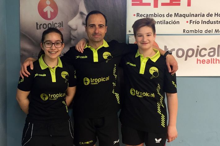 Ascenso del C.R. Tropical Health Tenis de mesa a Tercera Nacional